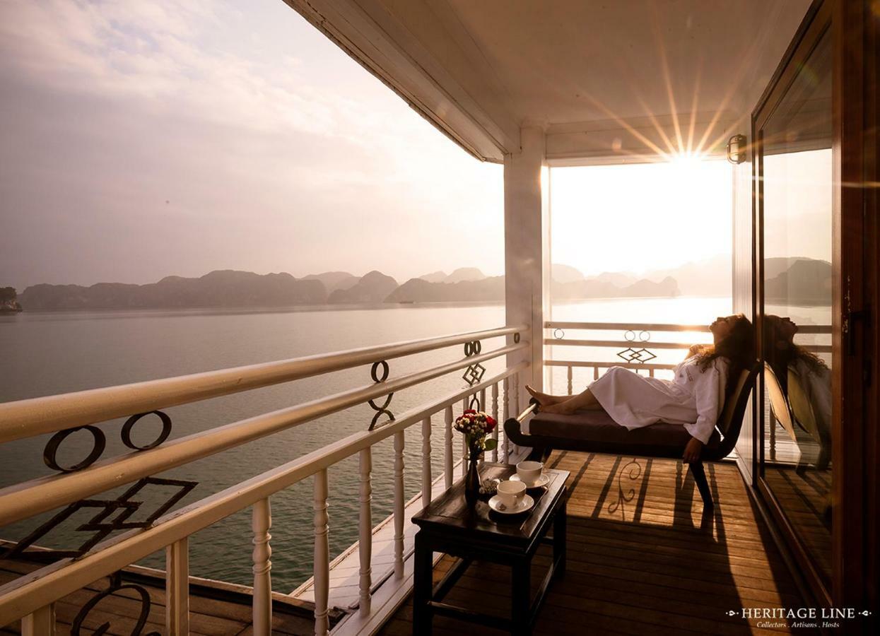 Heritage Line Violet Cruise - Halong Bay & Lan Ha Bay Hạ Long Exterior foto