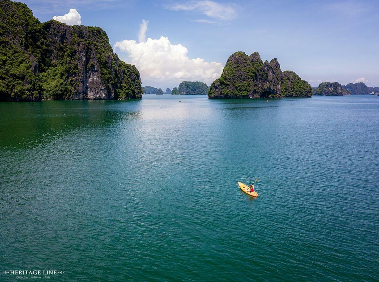 Heritage Line Violet Cruise - Halong Bay & Lan Ha Bay Hạ Long Exterior foto