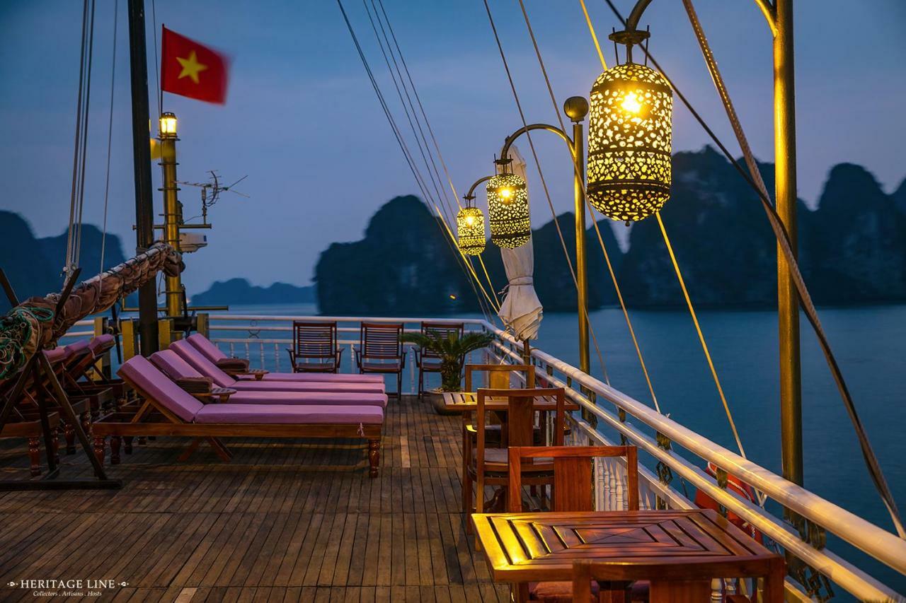 Heritage Line Violet Cruise - Halong Bay & Lan Ha Bay Hạ Long Exterior foto