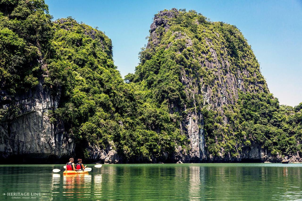Heritage Line Violet Cruise - Halong Bay & Lan Ha Bay Hạ Long Exterior foto